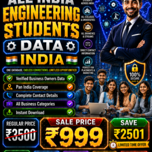 All India Engineering Students Data  Updated 2026