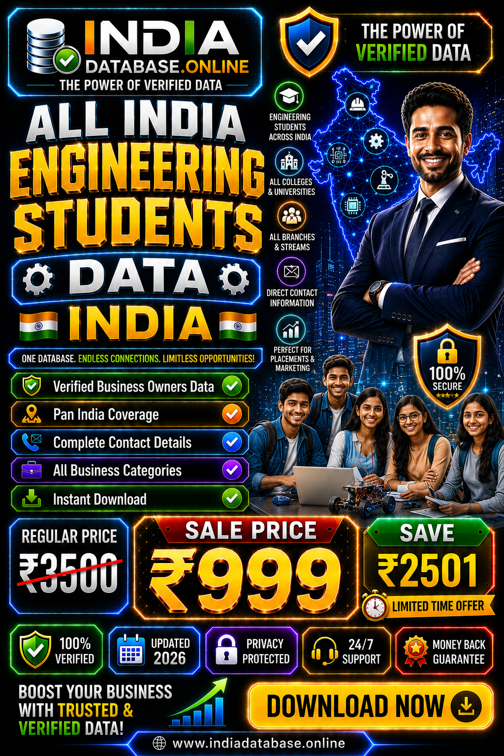 All India Engineering Students Data  Updated 2026