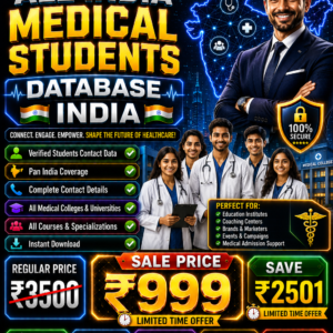 All India Medical Students Database  Updated 2026