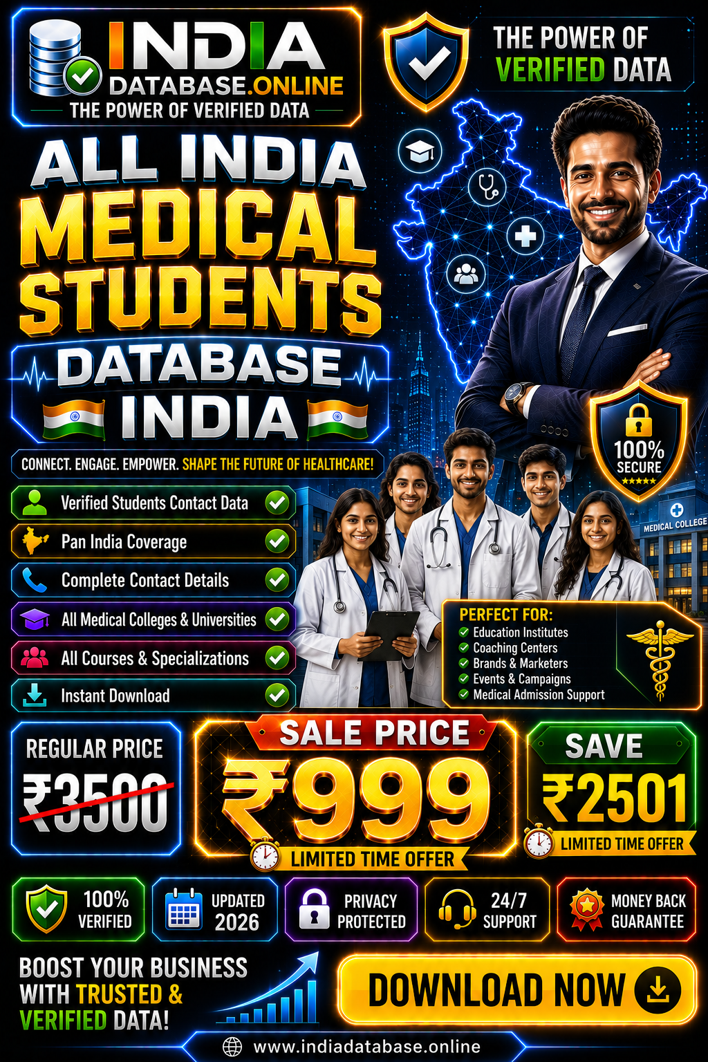 All India Medical Students Database  Updated 2026
