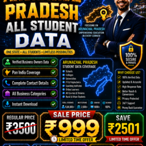 Arunachal Pradesh all student data Updated 2026