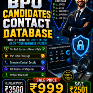 BPO Candidates Contact Database Updated 2026