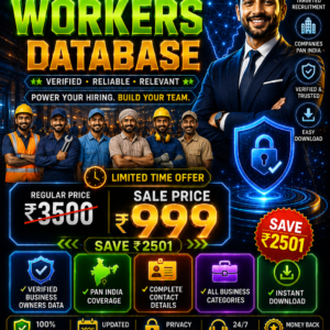 Blue Collar Workers Database Updated 2026