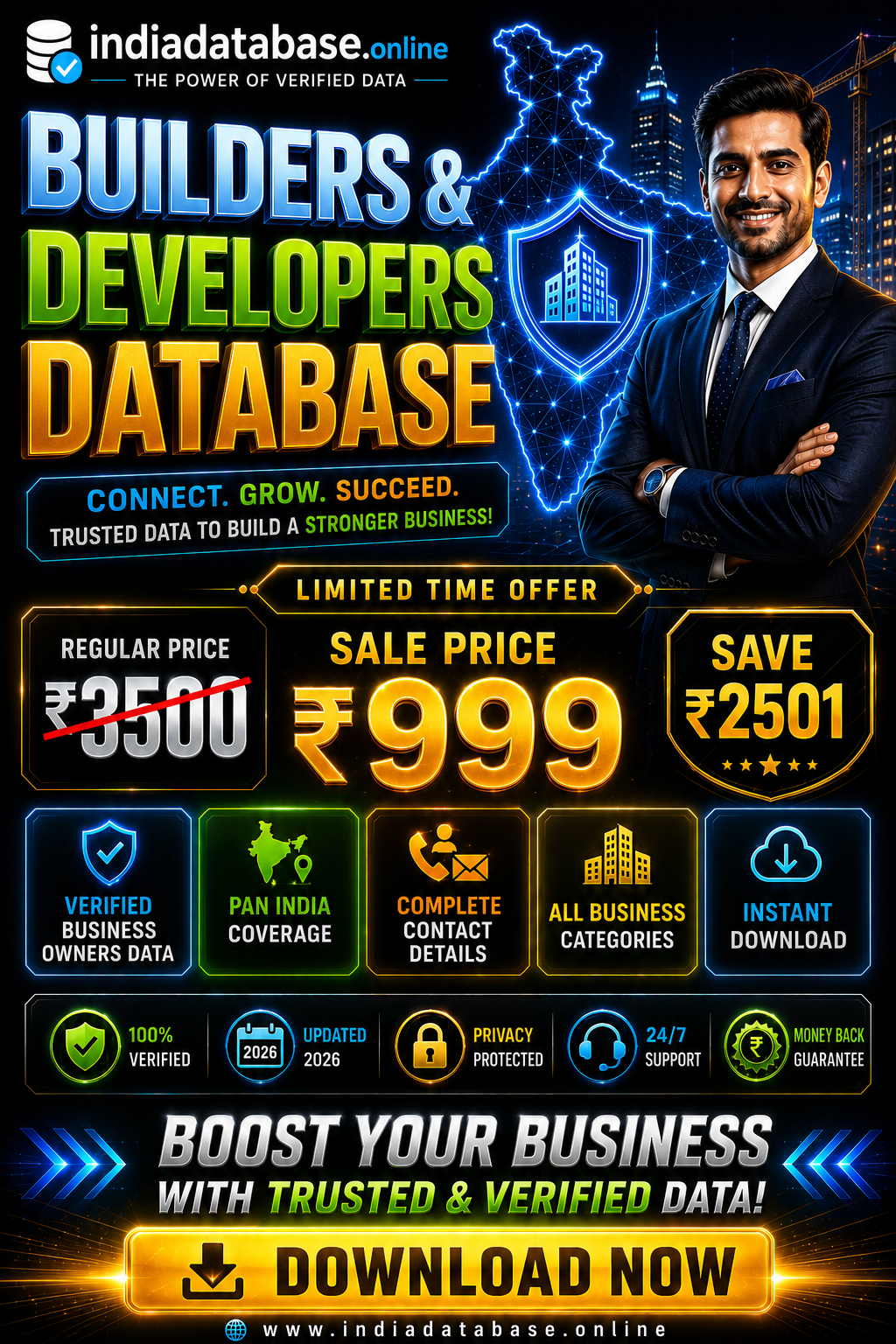 Builders & Developers Database Updated 2026