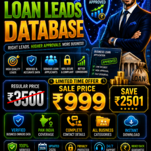 Business Loan Leads Database Updated 2026