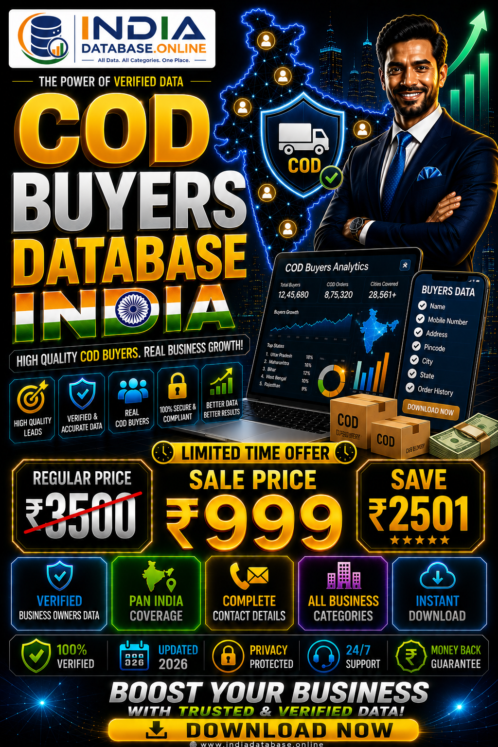 COD Buyers Database India Updated 2026