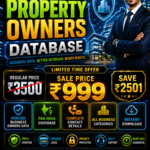 Commercial Property Owners Database Updated 2026