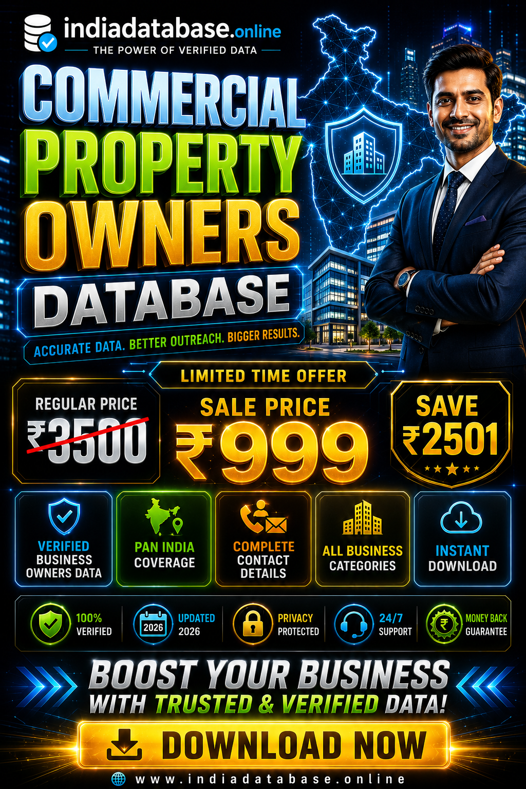 Commercial Property Owners Database Updated 2026
