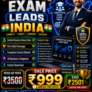 Competitive Exam Leads India Updated 2026