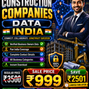 Construction Companies Data India Updated 2026