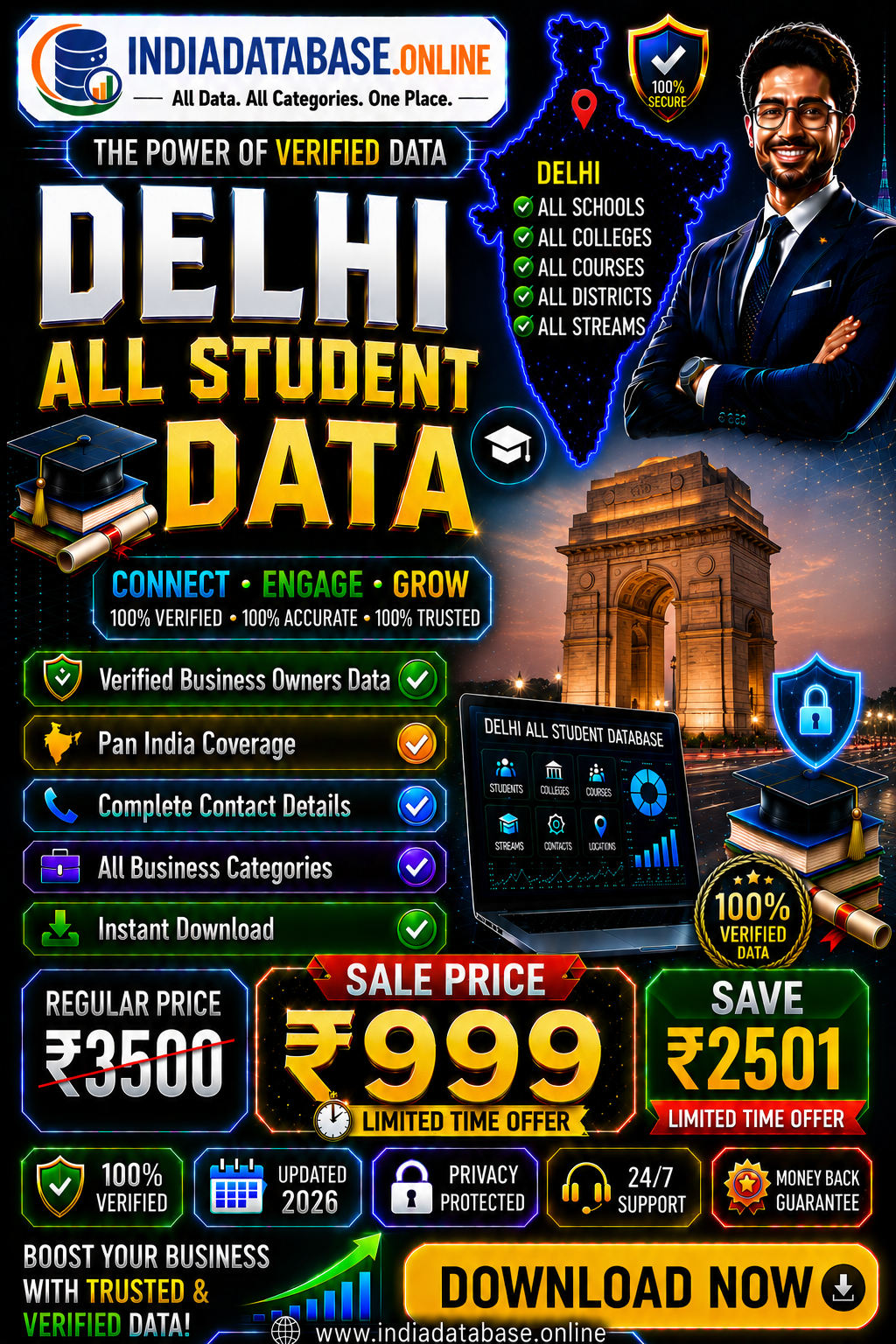 Delhi all student data Updated 2026