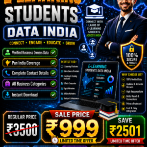 E-Learning Students Data India Updated 2026