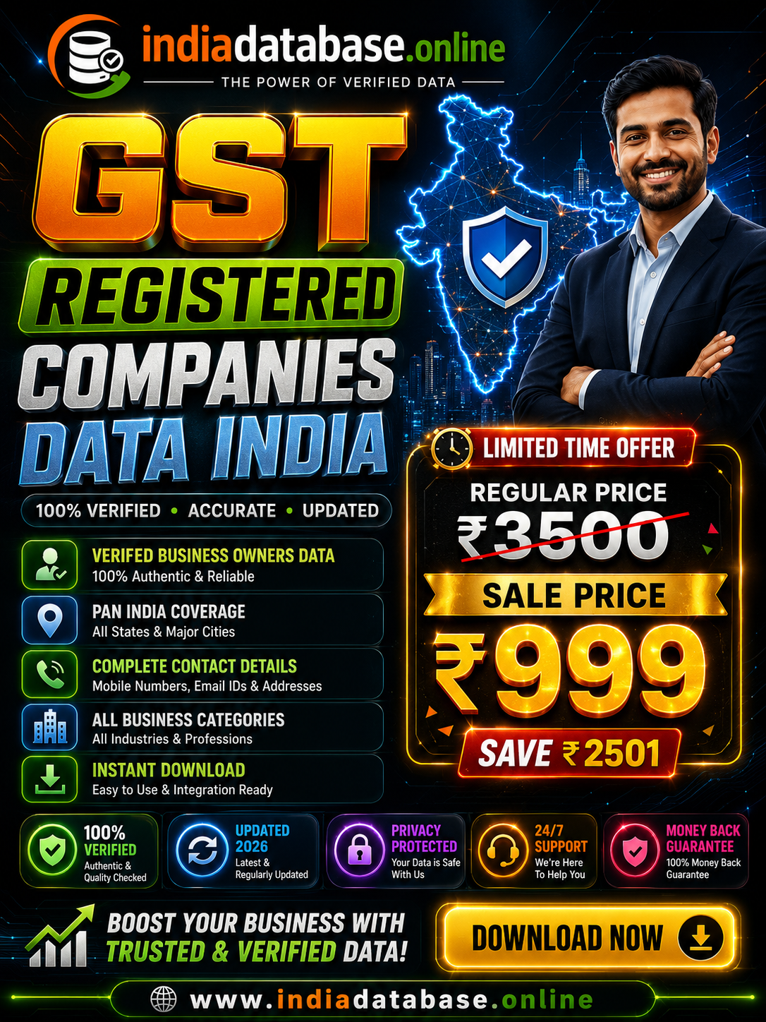 GST Registered Companies Data India Updated 2026