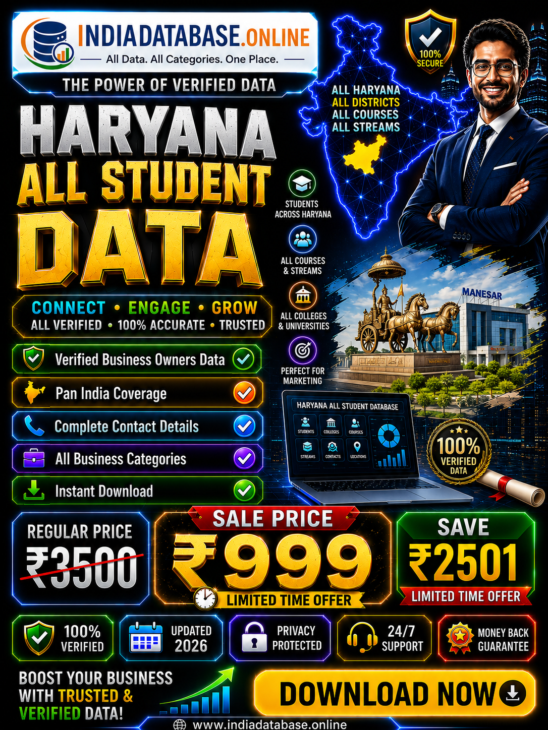 Haryana all student data Updated 2026
