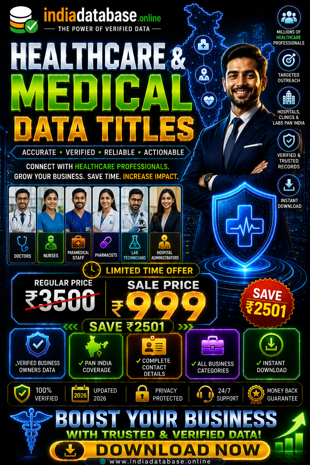 Healthcare & Medical Data Titles Updated 2026