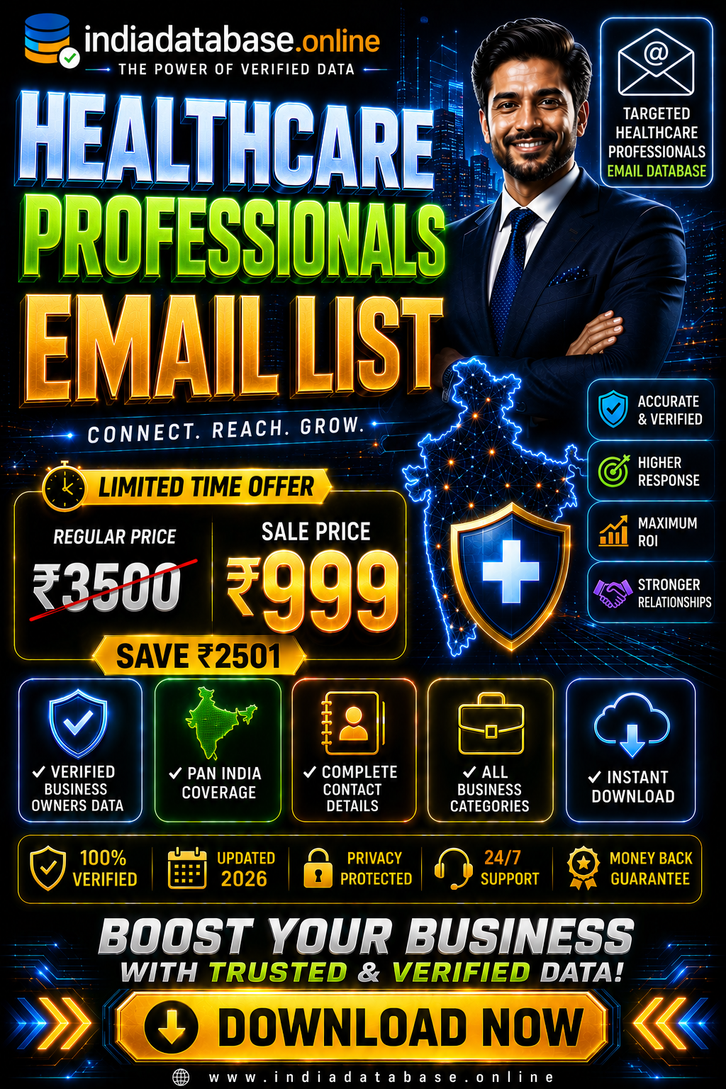 Healthcare Professionals Email List Updated 2026