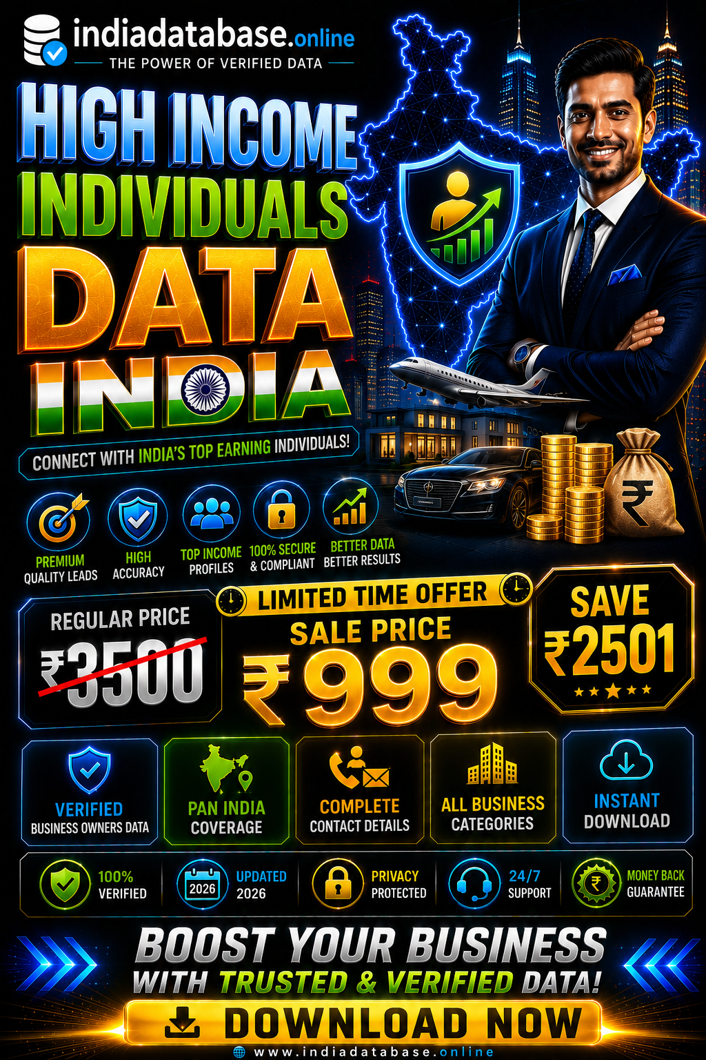 High Income Individuals Data India Updated 2026