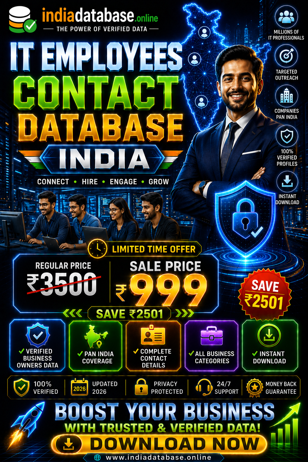 IT Employees Contact Database Updated 2026