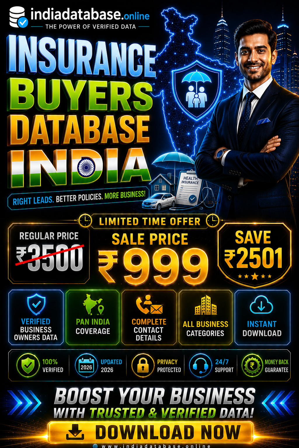 Insurance Buyers Database India Updated 2026