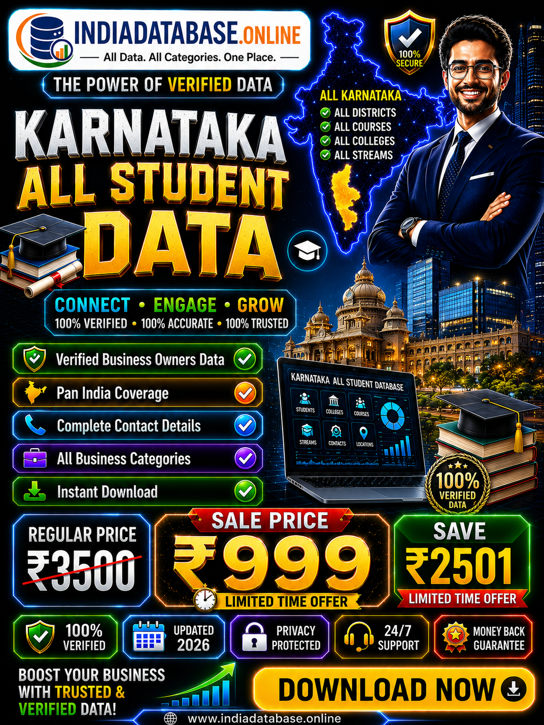 Karnataka all student data Updated 2026