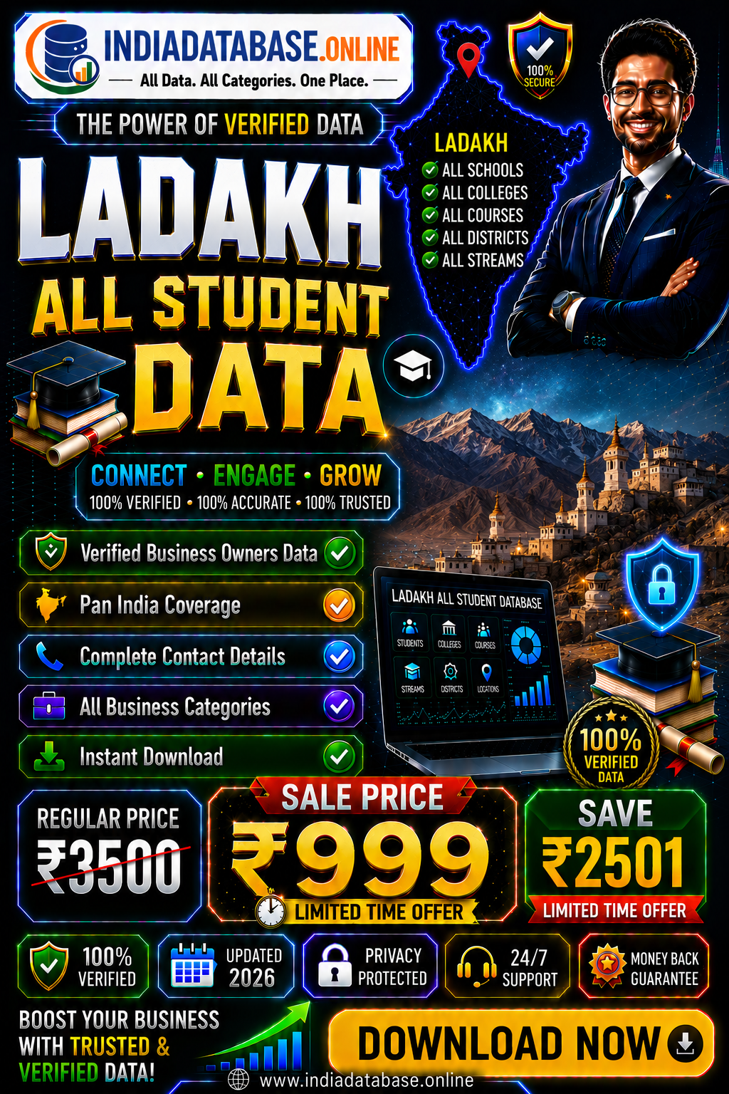 Ladakh all student data Updated 2026