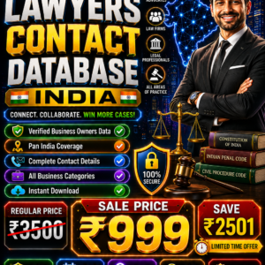 Lawyers Contact Database India Updated 2026