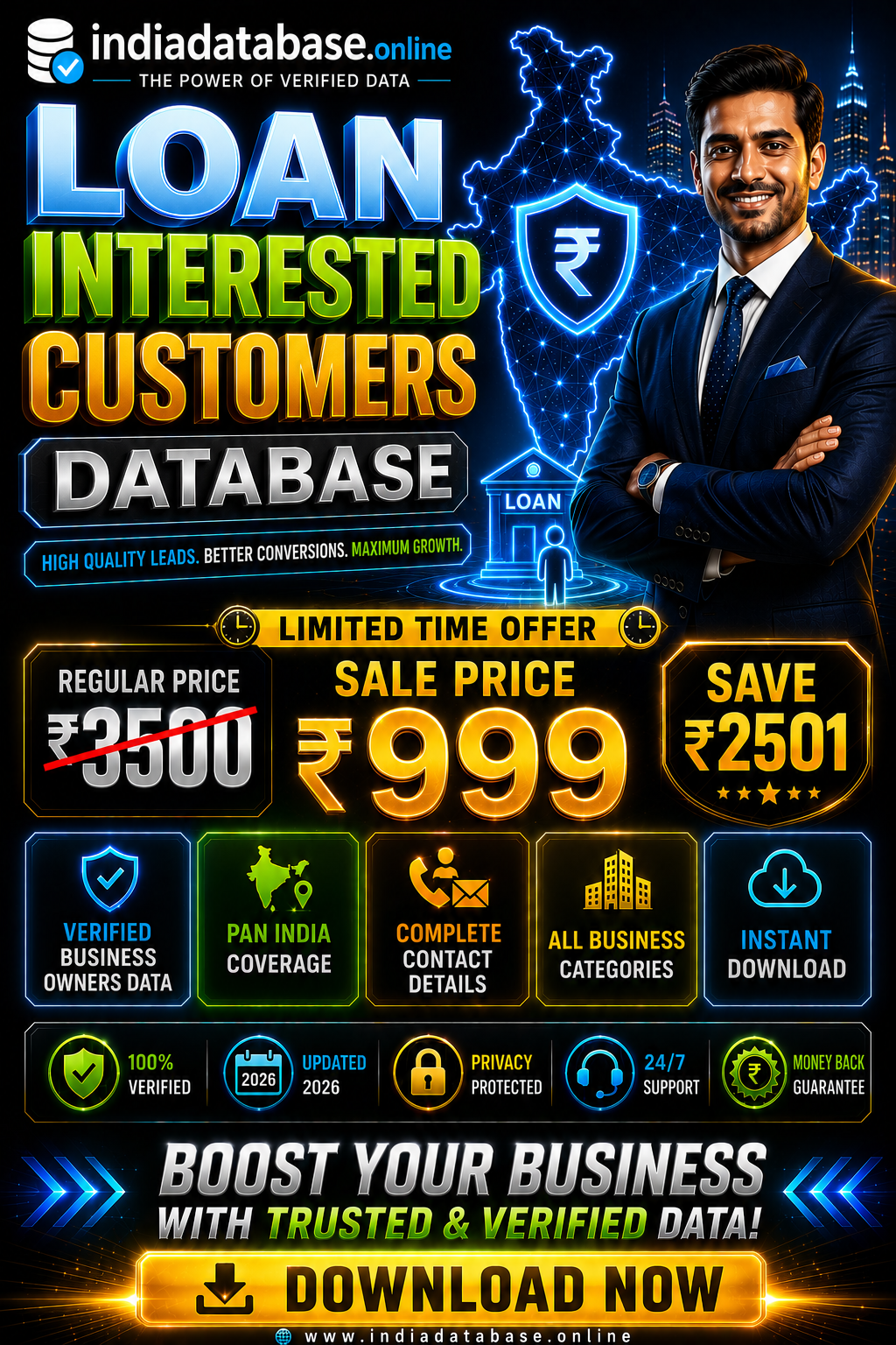 Loan Interested Customers Database Updated 2026