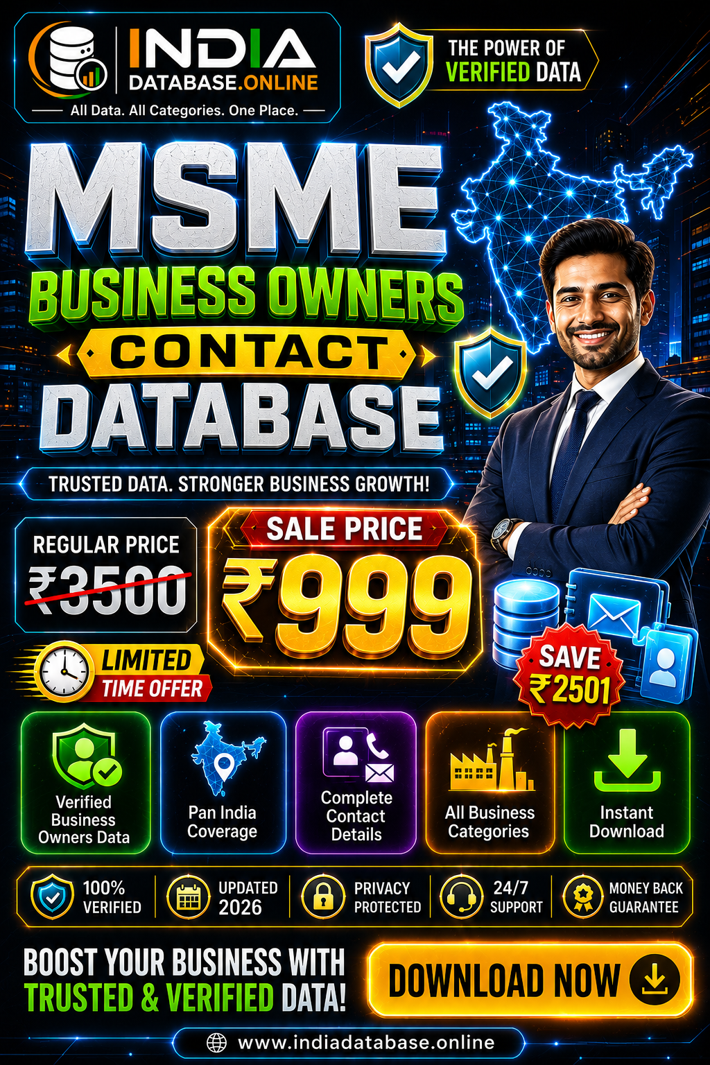 MSME Business Owners Contact Database Updated 2026