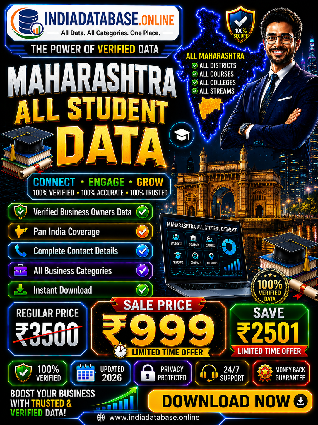 Maharashtra all student data Updated 2026