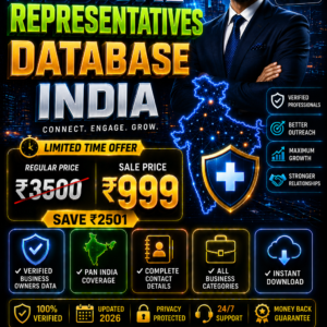 Medical Representatives Database Updated 2026