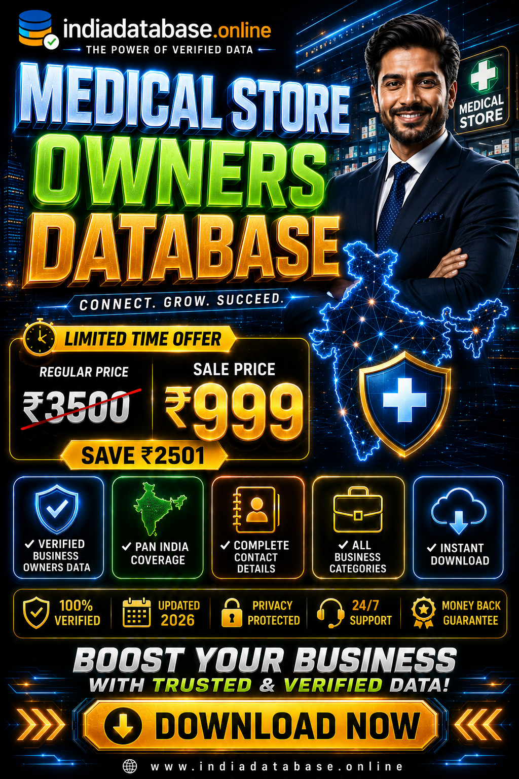 Medical Store Owners Database Updated 2026