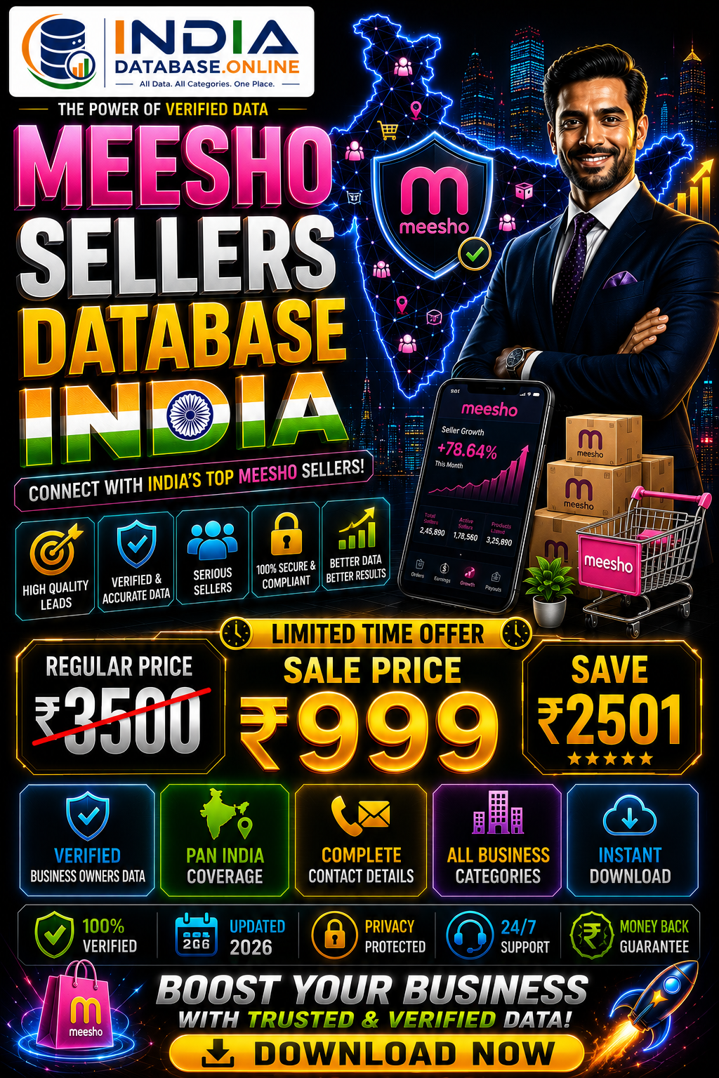 Meesho Sellers Database India Updated 2026