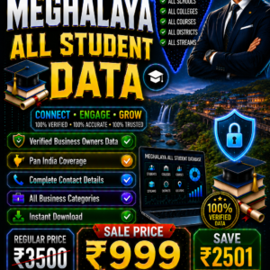 Meghalaya all student data Updated 2026