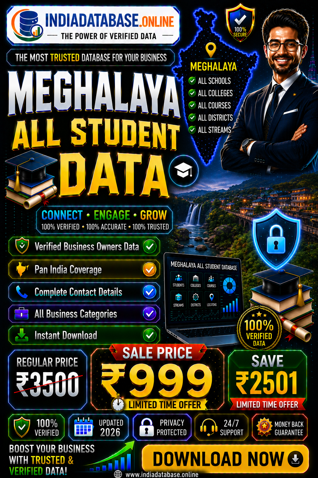 Meghalaya all student data Updated 2026