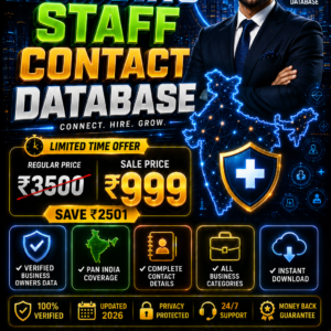 Nursing Staff Contact Database Updated 2026