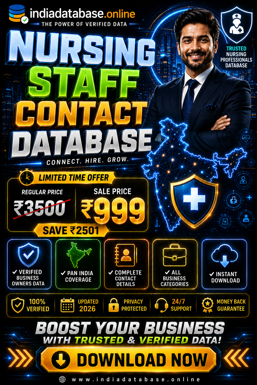Nursing Staff Contact Database Updated 2026