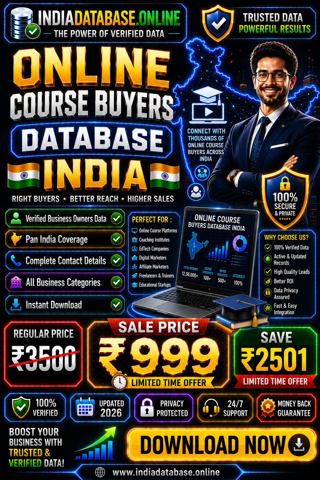 Online Course Buyers Database Updated 2026