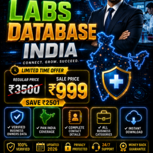 Pathology Labs Database India Updated 2026