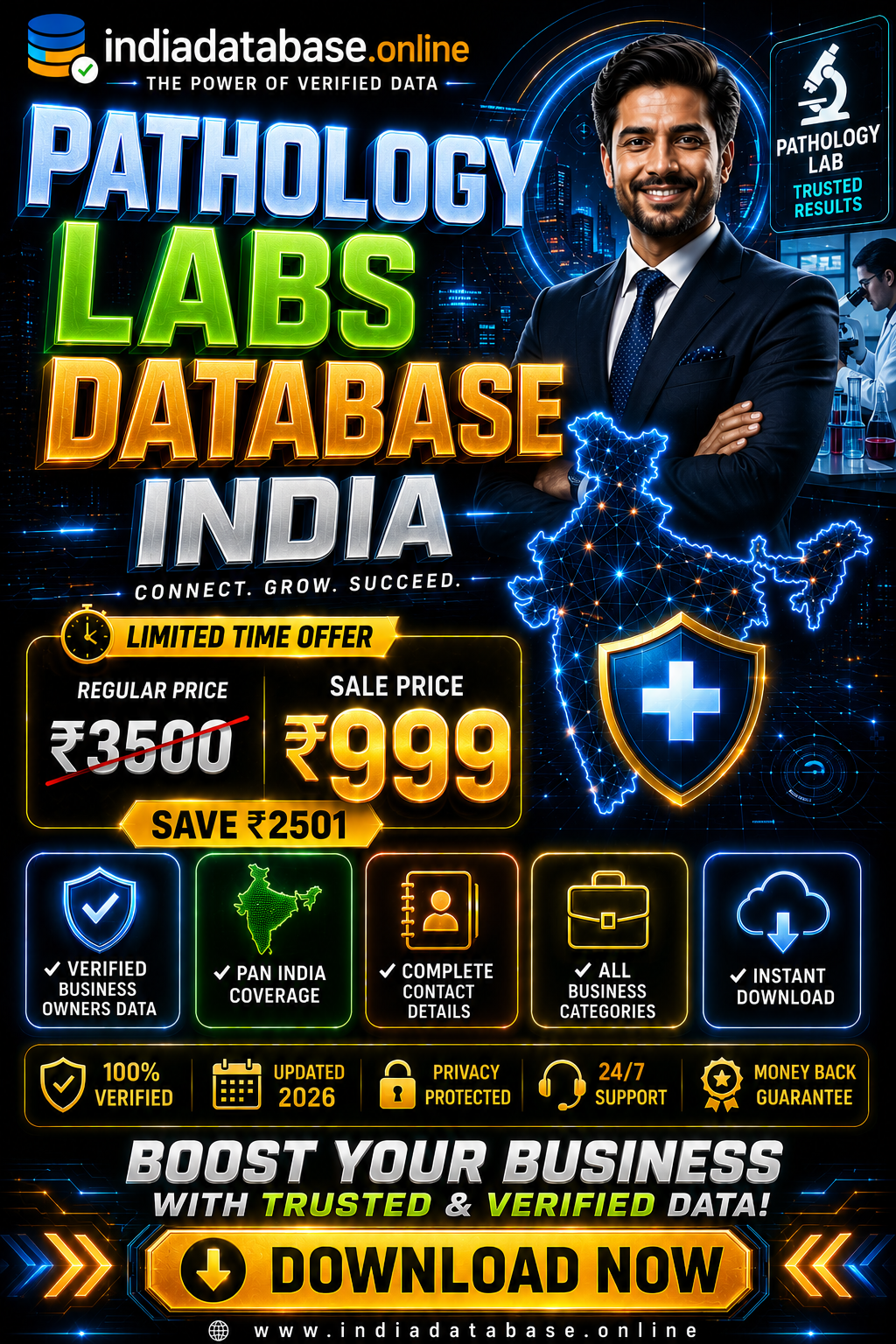 Pathology Labs Database India Updated 2026