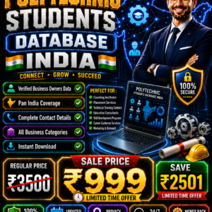 Polytechnic Students Database India Updated 2026