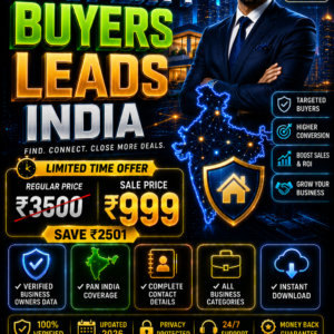 Property Buyers Leads India Updated 2026