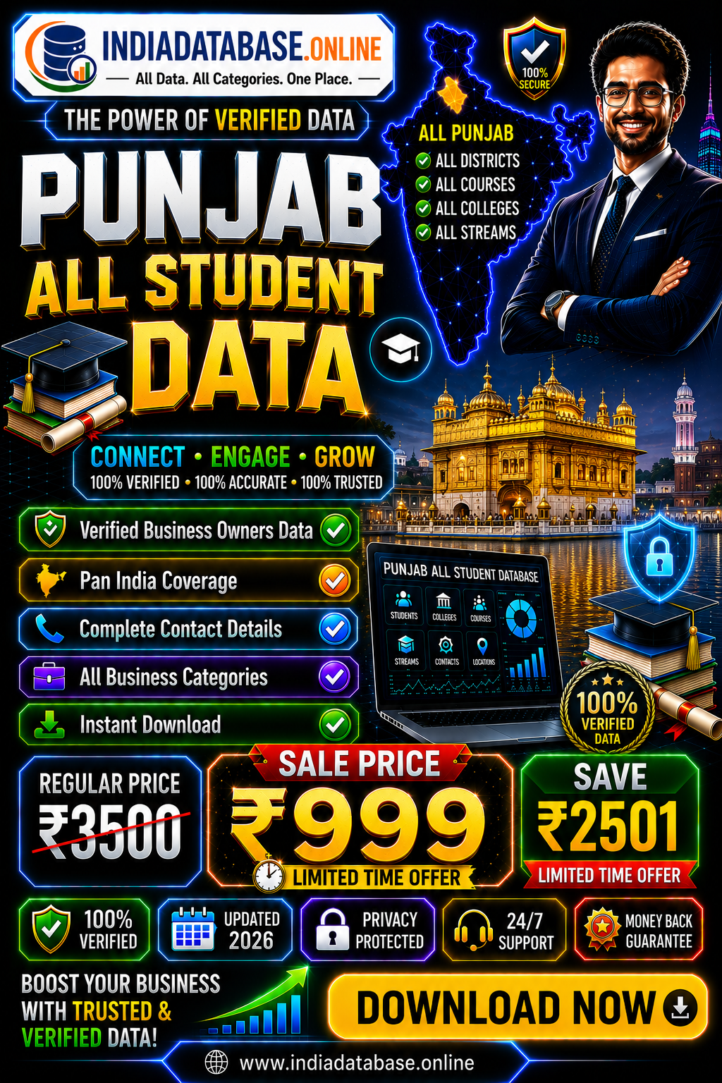Punjab all student data Updated 2026
