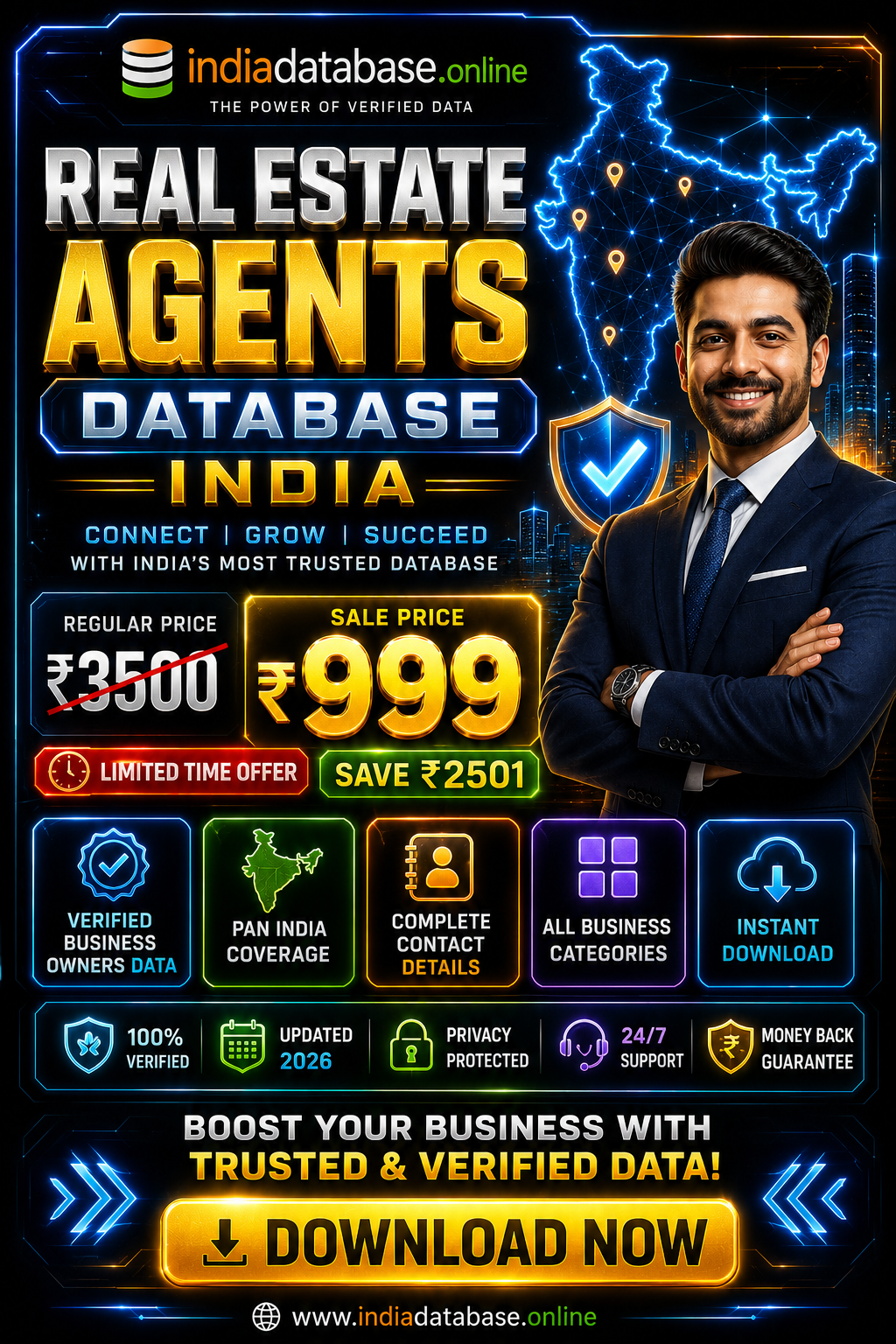 Real Estate Agents Database India Updated 2026