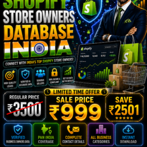 Shopify Store Owners Database Updated 2026