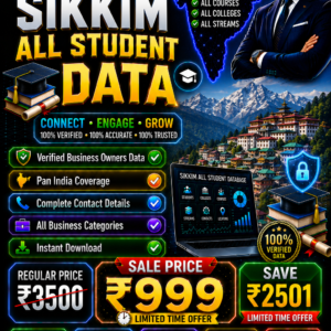 Sikkim all student data Updated 2026
