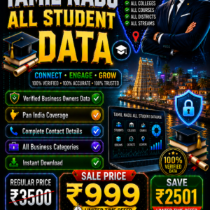 Tamil Nadu all student data Updated 2026