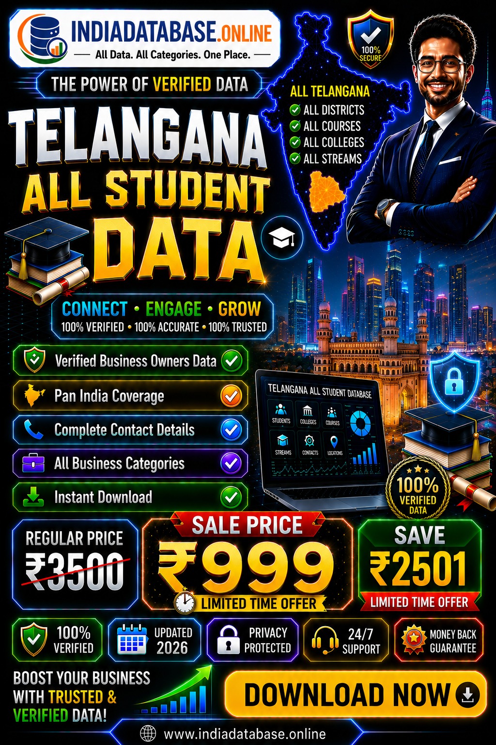 Telangana all student data Updated 2026