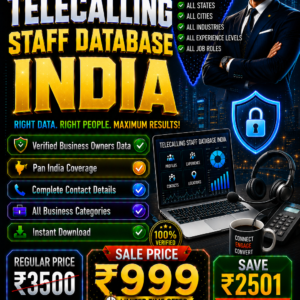 Telecalling Staff Database India Updated 2026