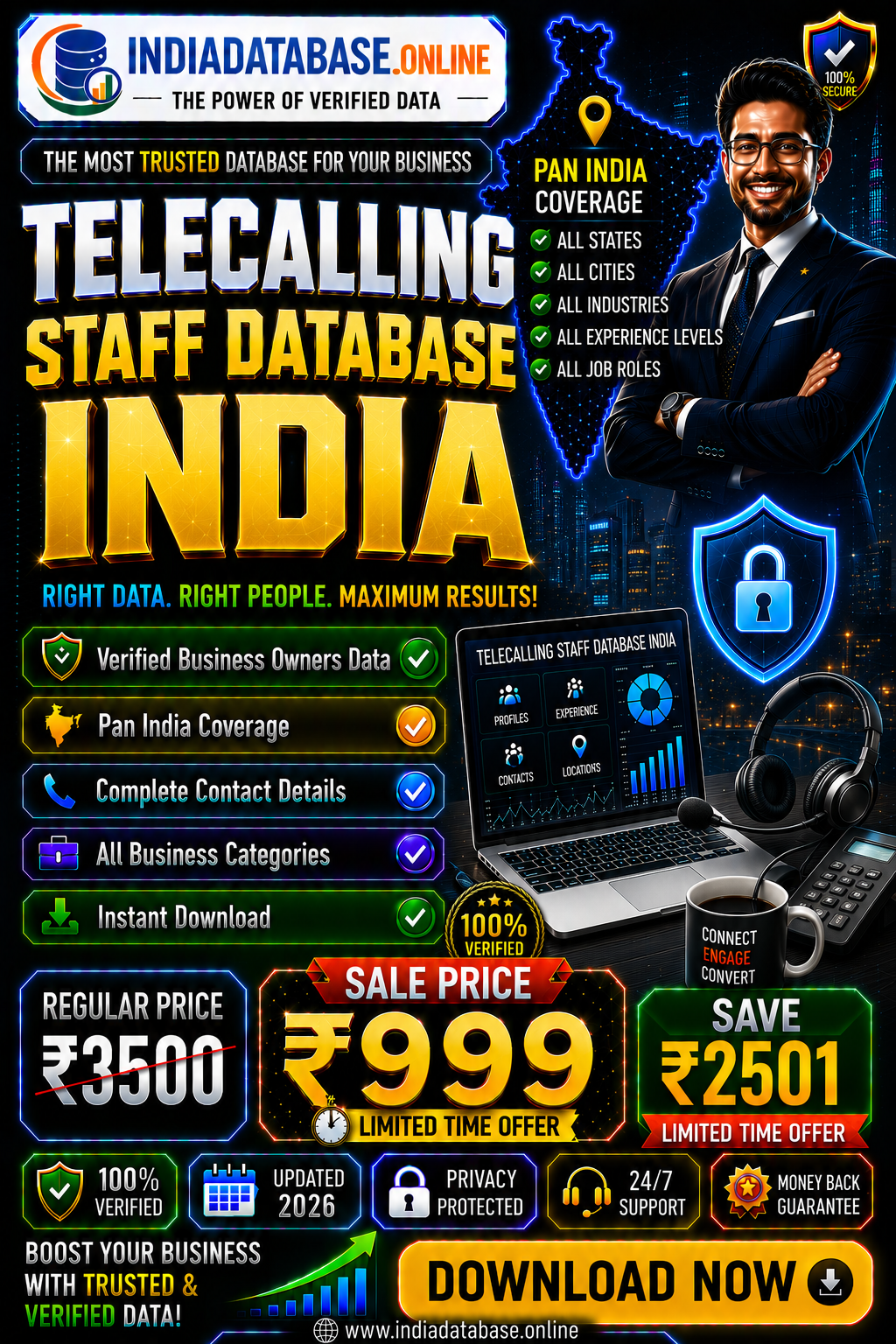 Telecalling Staff Database India Updated 2026