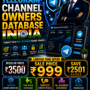 Telegram Channel Owners Database Updated 2026